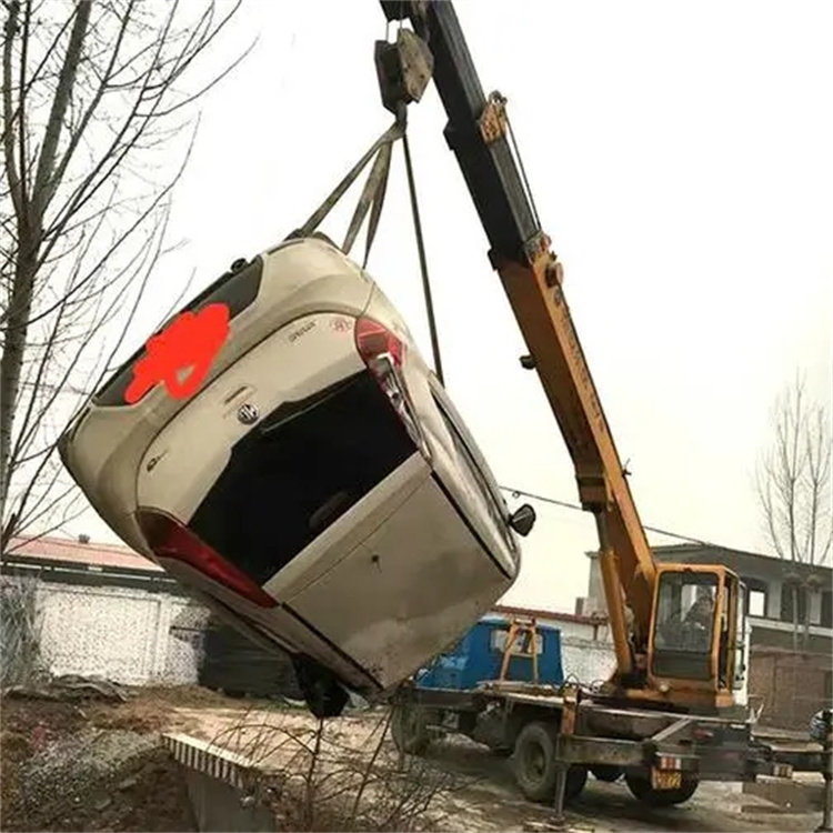 凌云吊车救援小汽车怎么吊